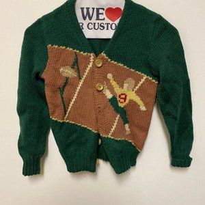 Hand knit child's sweater